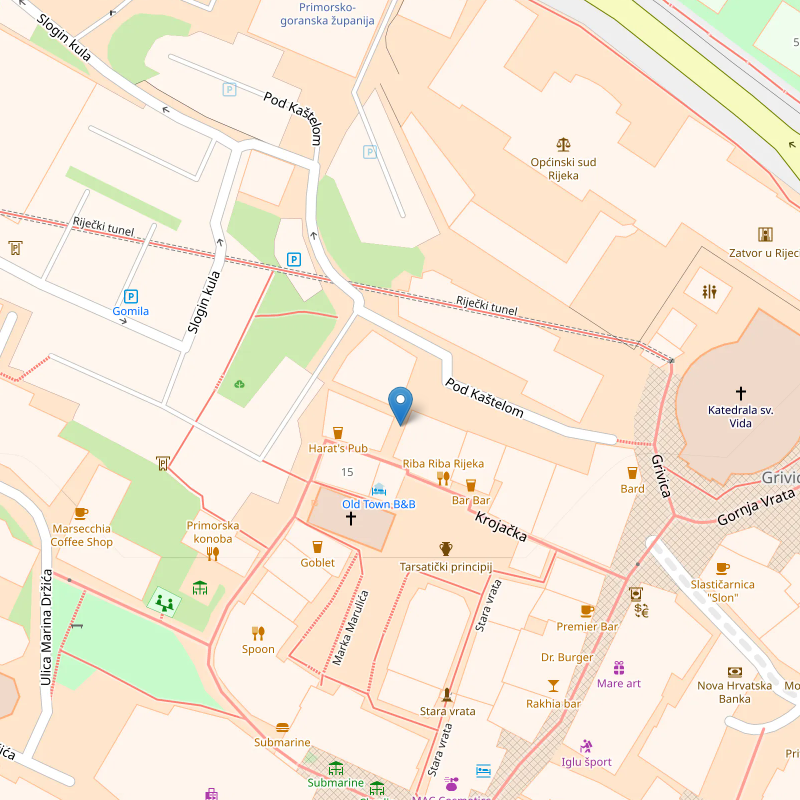 stari grad  (iznad principiuma)