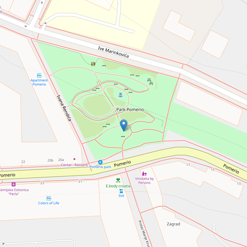 pomerio park srednje