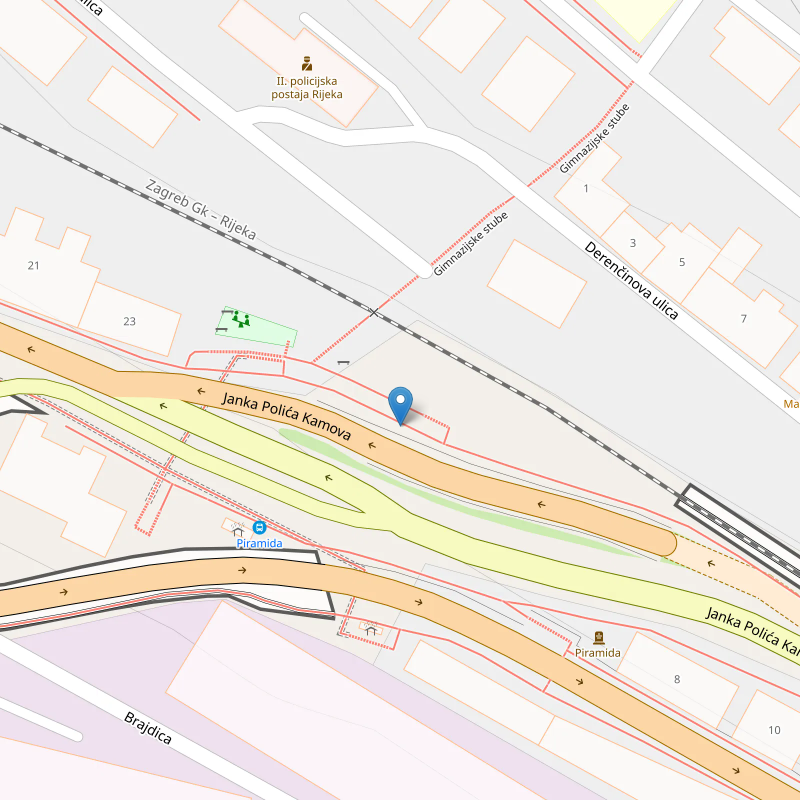 piramida  (gimnazijske stube)