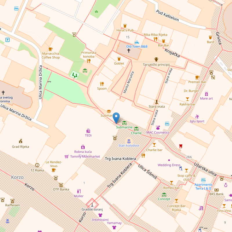 koblerov trg Prema prkingu gomila