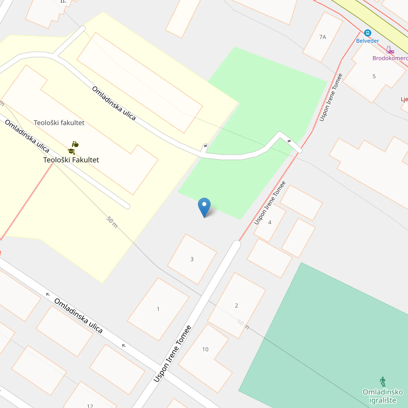 park pored stuba Irene tome