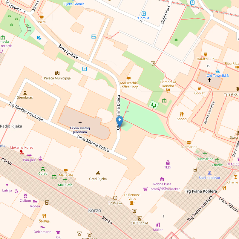 iza robne kuce korzo  (parkic)